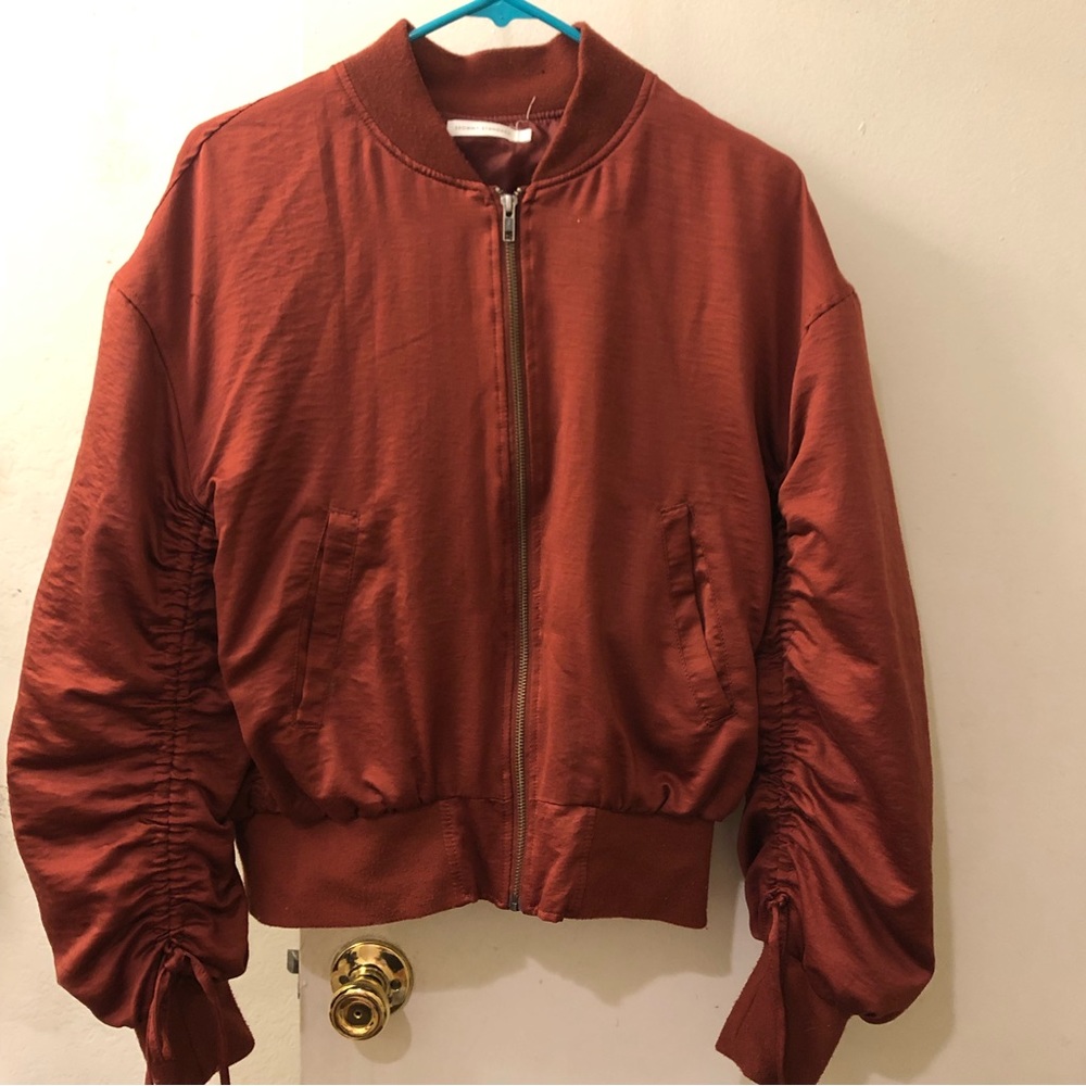 Browny standard japan brand red Bomber Jacket